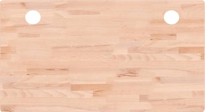 Produktbild VidaXL Schreibtischplatte 110x60x4 cm Massivholz Buche,Material (110 x 60 x 4 cm)