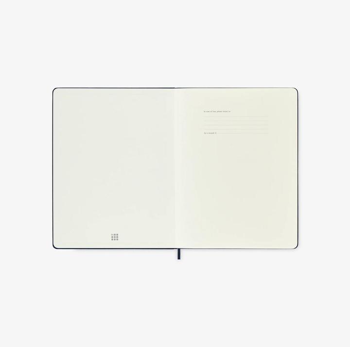 Immagine prodotto Moleskine Taccuino con copertina rigida in bianco (XL, Nessuna, Copertina rigida)