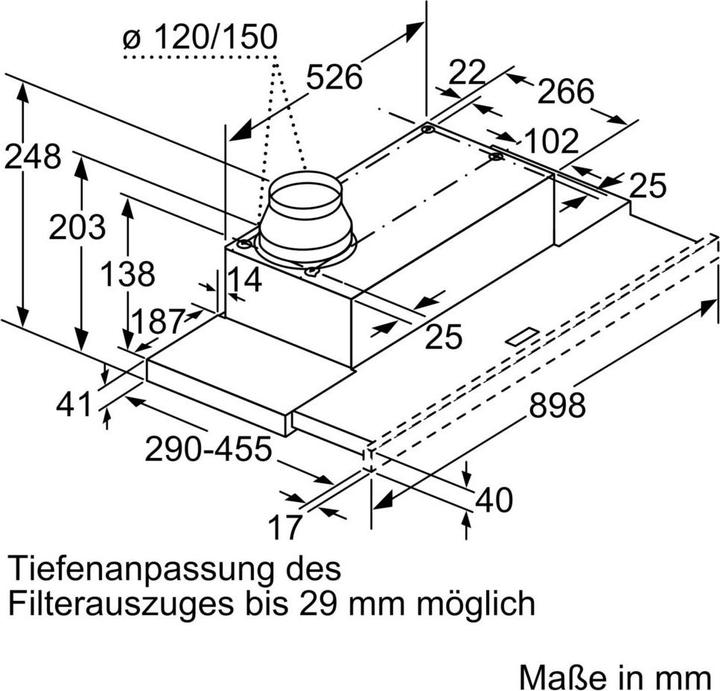 Productafbeelding Siemens LI94LB530 (Platte schermkap)