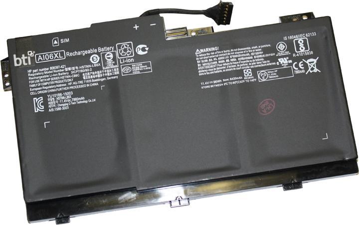 Produktbild Origin Storage BTI 6C BATTERY HP ZBOOK 17 G3 (6 Zellen, 7860 mAh)