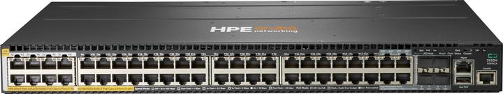 Immagine prodotto HPE E Aruba Switch 1 Slot, PoE, Layer 3, 10 Chassis Backplane Stacking, Static, RI (36 Porti)