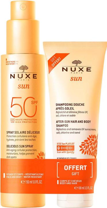 Nuxe Sun Set Spray Solaire Délicieux 50 SPF (Sonnenspray, SPF 50, 250 ml)