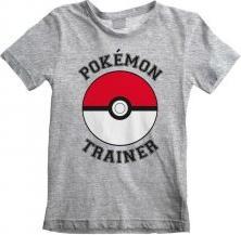 Immagine prodotto Heroes Inc Nintendo - Maglietta Enfant Gris chiné Pokémon Entraîneur - 9-11 anni (10XL, 11XL)