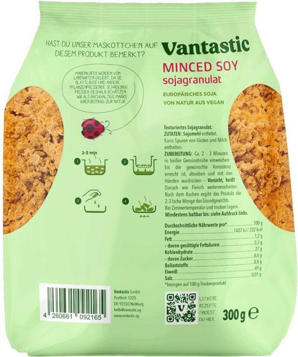 Produktbild Vantastic Foods Soja Granulat (300 g)
