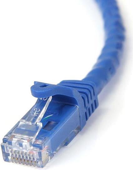 Immagine prodotto StarTech Cavo di rete Gigabit UTP Cat6 Snagless 10m - Cavo di rete Cat 6 RJ45 con protezione antipiega - Blu (U/UTP, CAT6, 10 m)