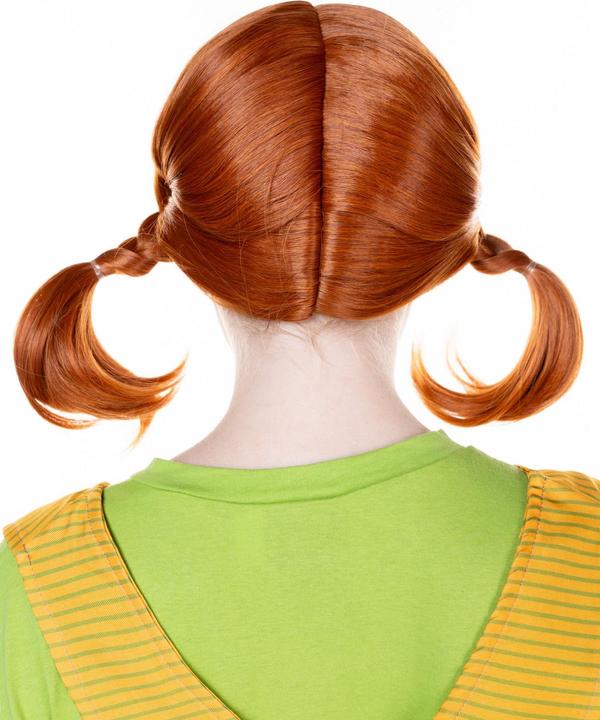 Actual product image Maskworld Pippi Langstrumpf Perücke - Fasching Kostüm Perücke