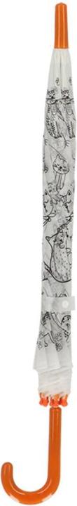 Actual product image Esschert Design Craft set umbrella cats to colour in orange/white