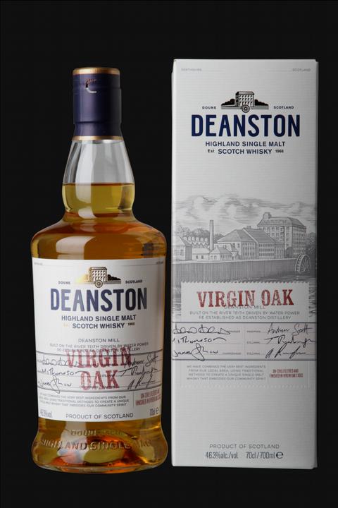 Deanston Distillery Single Malt Virgin Oak (Single Malt, Scotch whisky, 1 x 70 cl)