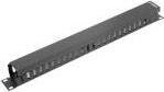 Image du produit Lanberg 19 " Panneau guide-câbles 1 UH type B noir