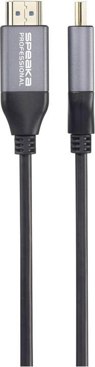 Immagine prodotto SpeaKa Professional Cavo di collegamento in fibra ottica HDMI HDMI-A maschio 50 m nero (50 m, HDMI)