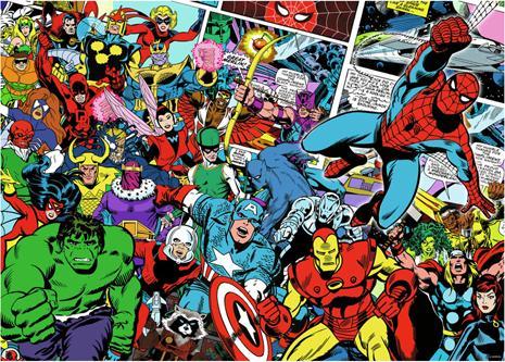 Actual product image Ravensburger Puzzle 12000510 - Marvel Challenge - 1000 piece jigsaw puzzle for adults and children aged 14 and (1000 pieces)