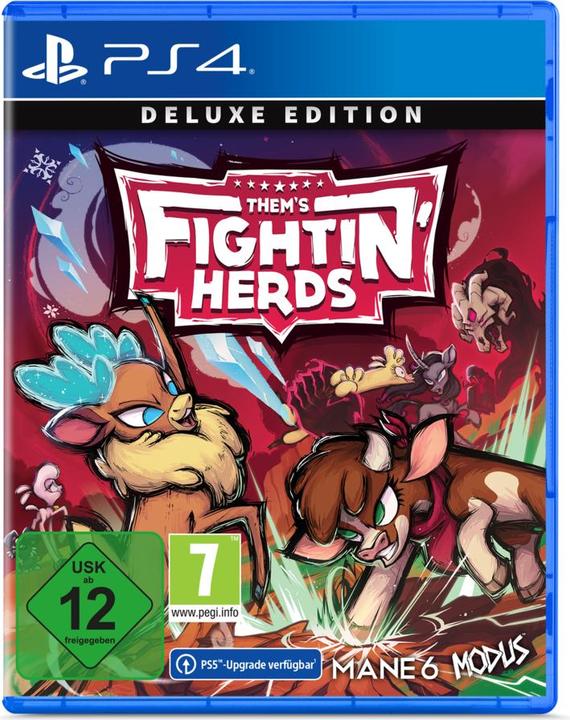 Modus Games Them's Fightin' Herds - Édition Deluxe (Mise à niveau gratuite vers PS5) (PS4, DE)