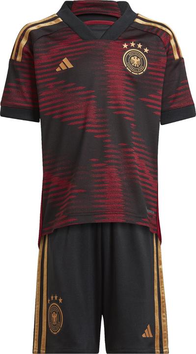 Produktbild adidas Deutschland Auswärts Trikotsatz für Kleinkinder WM (98)