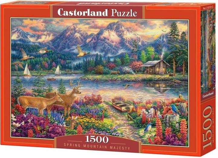 Produktbild Castorland Puzzle da 1500 Pezzi - Maestosità della Montagna Primaverile (1500 Teile)