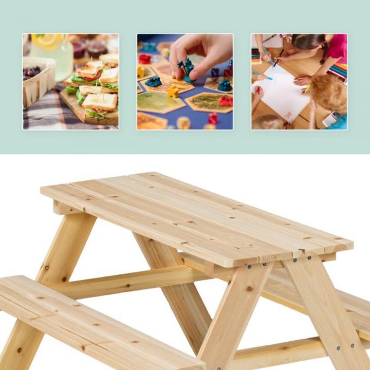 Actual product image Relaxdays Children's picnic set