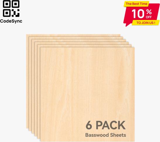 Produktbild Bambu Lab - Basswood Plywood
