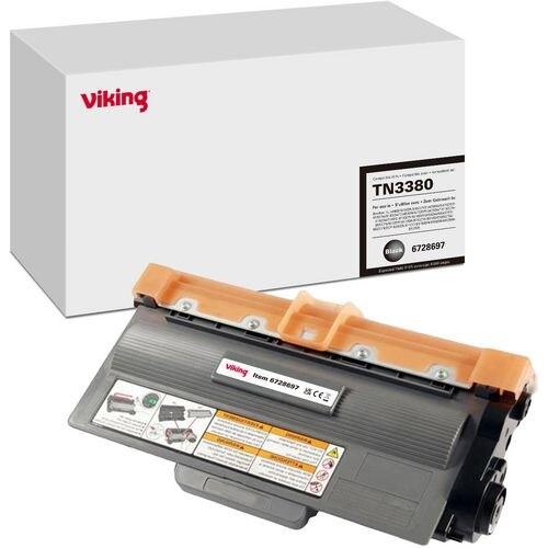 Image du produit Viking Cartouche de toner TN3380 Compatible Brother TN-3380 Noir (CF)