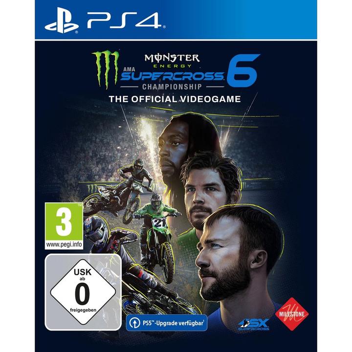 Actual product image Milestone Monster Energy Supercross - The Official Videogame 6 (PS4, DE)