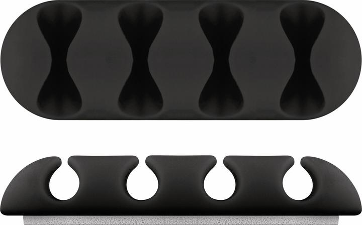 Actual product image Goobay Set of 2 Cable Management 4-Slots