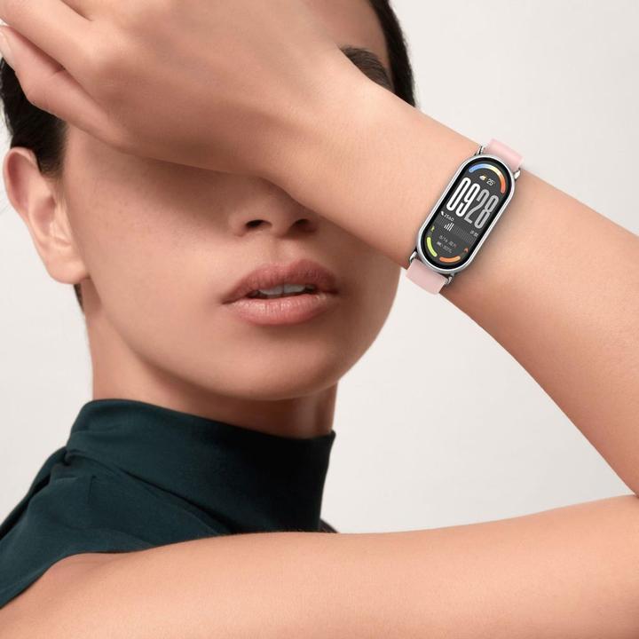 Produktbild 4Kom Tech-Protect IconBand Classic Strap für Xiaomi Smart Band 8 / 9 / 10 / NFC - Rosa (100% Silikon)