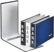 Image du produit Leitz Classeur bancaire, pour relevés bancaires, bleu, mécanisme à 2 anneaux en carton dur avec... (35 mm, 1 pièce(s))