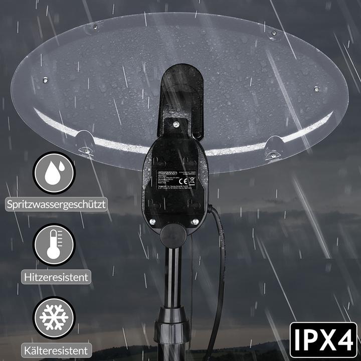 Actual product image Monzana Radiant heater (2000 W)