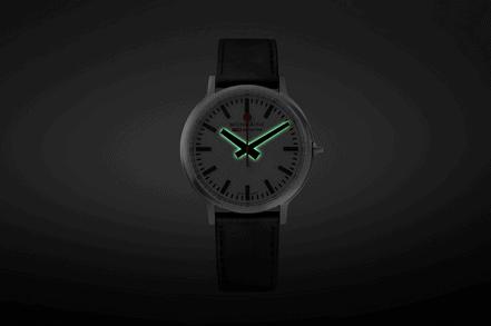 Actual product image Mondaine Stop2go (Analogue wristwatch, Swiss made, 41 mm)