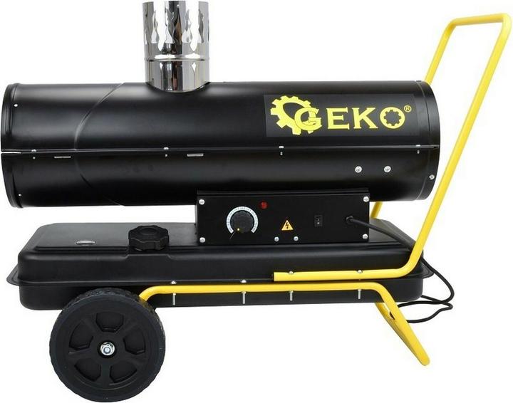 Image du produit GEKO Turbine diesel à air chaud avec extracteur de fumées, 25kW