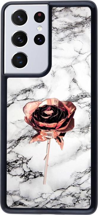 Produktbild PhoneLook Hülle Marble Rose Gold (Samsung Galaxy S21 Ultra 5G)