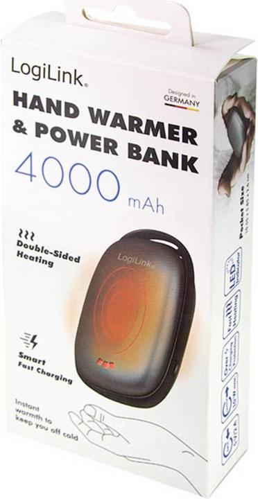 Actual product image LogiLink Mobile auxiliary battery and hand warmer