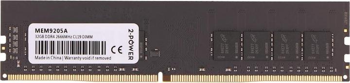 Produktbild 2-Power 32GB DDR4 2666MHz CL19 DIMM (2666 MHz, DDR4-RAM, DIMM)