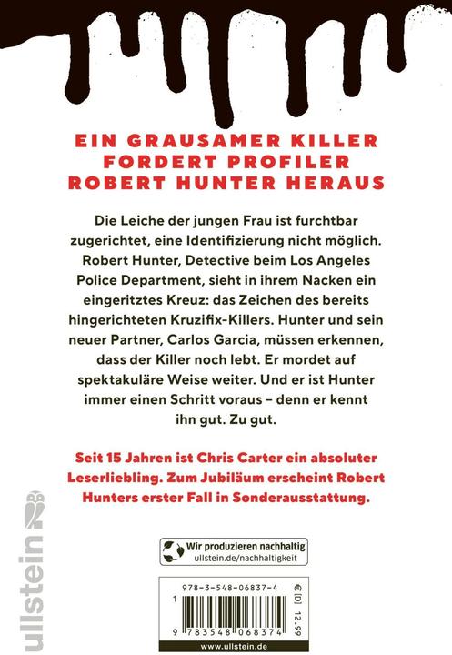 Produktbild Der Kruzifix-Killer (Ein Hunter-und-Garcia-Thriller 1) (Deutsch, Chris Carter, Maja Rössner, 2023)