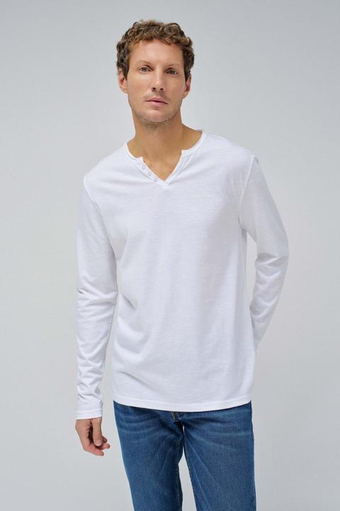 Image du produit Salsa Jeans Langarmshirt Jersey Longsleeve Serafino (S)