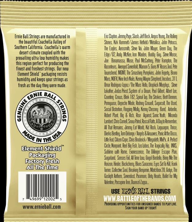 Actual product image Ernie Ball Earthwood Medium Bronze (.013-.056) (6 x, Guitar, 0.06")
