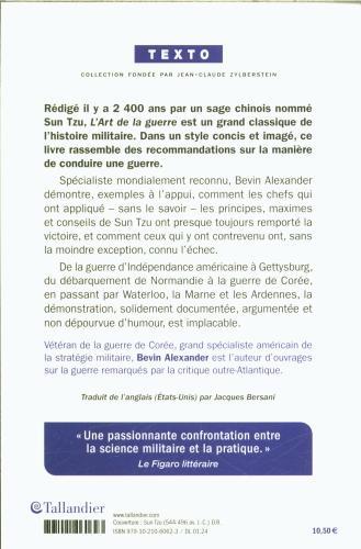 Produktbild Sun Tzu ou L'art de gagner des batailles (Französisch, Alexander Bevin, 2024)