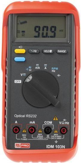 Produktbild Rs Pro IDM103N Digital Multimeter (CAT II 600V)