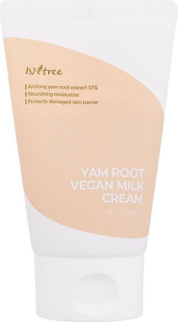 Isntree Yam Root Vegan Milk Cream (80 ml, Tagescreme)