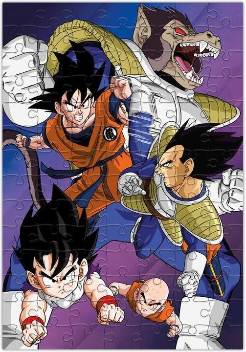 Image du produit NoName DRAGON BALL Z - Puzzle à Collectionner - 1 Etoile - 2en1 Puzzle +Extra (14 pièces)