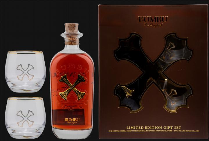 Image du produit Bumbu Coffret cadeau The Craft Rum avec 2 verres (1 x 70 cl)