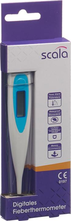 Actual product image Scala Digital thermometer SC17 (Armpit, Mouth, Rectal)