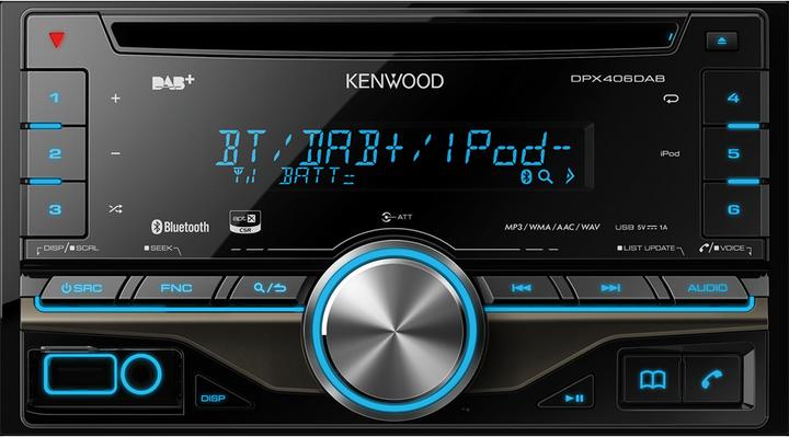 Produktbild Kenwood Corp. DPX406DAB inkl. DAB-Antenne