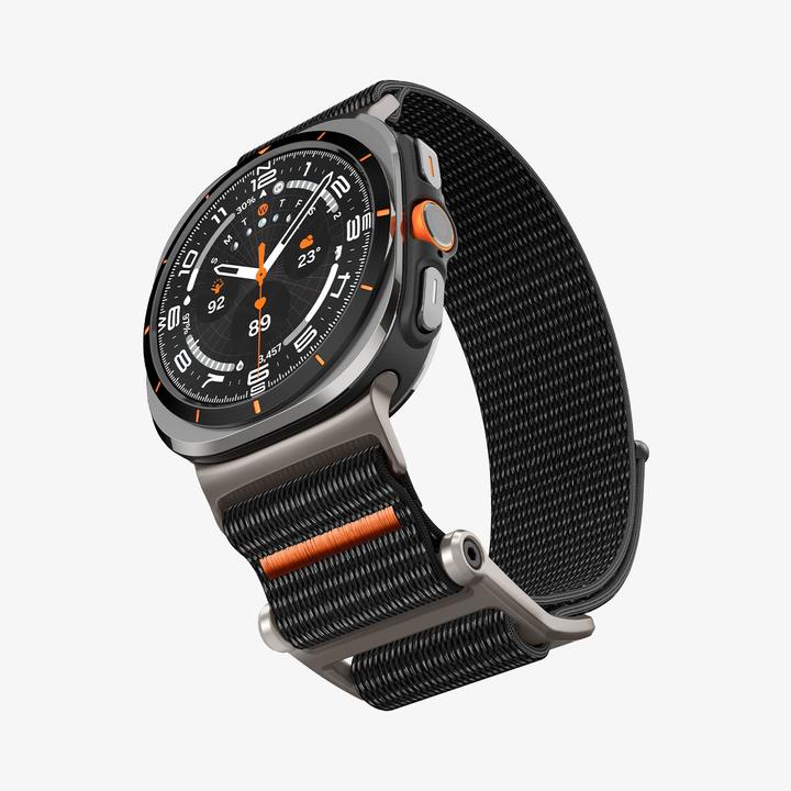 Actual product image Spigen DuraPro Flex Sam Galaxy Watch Ultra 47mm czarny/black AMP08773 (Fabric)