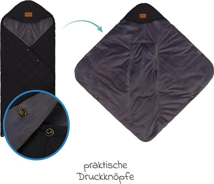 Actual product image Fillikid Fusssäcke für Babyschalen & Babywannen Einschlagdecke Palü für Babyschalen und Babywannen