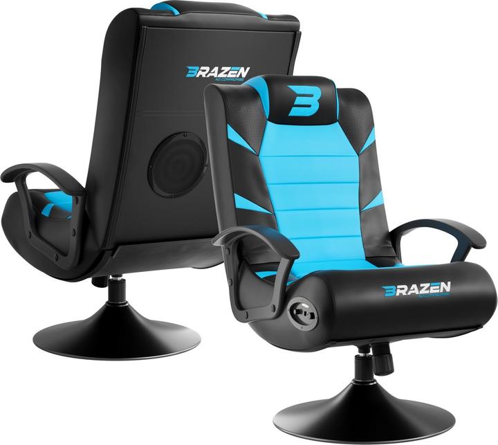 Image du produit Brazen Gaming Chairs Pride 2.1 Chaise de jeu - Bleu