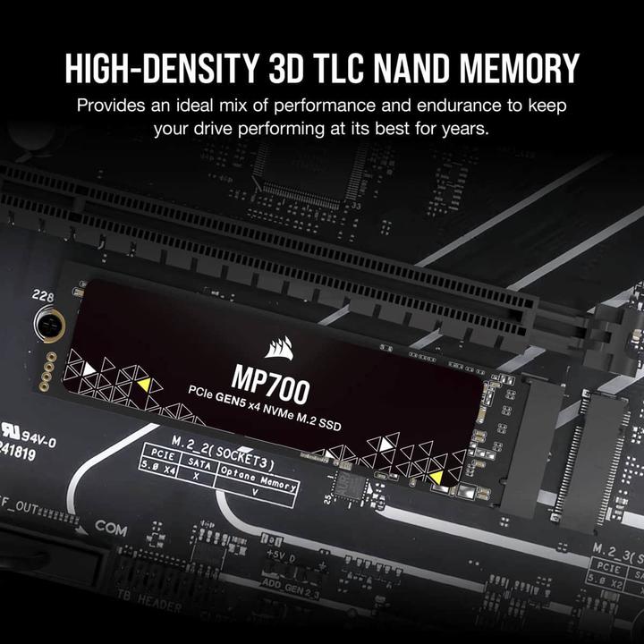 Produktbild Corsair MP700 (1000 GB, M.2 2280)