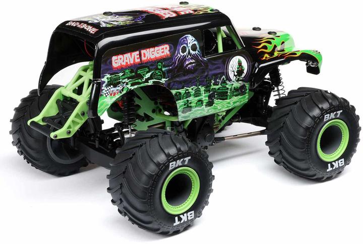 Image du produit Losi M.TRUCK GRAVE DIGGER RTR 4WD 1:18 EP (RTR Prêt à fonctionner)