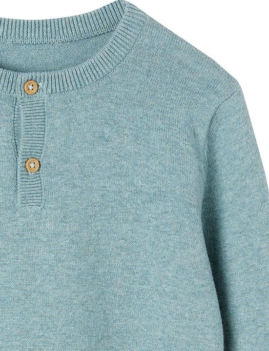 Immagine prodotto Vertbaudet Jungen Pullover mit Henley-Ausschnitt Oeko-Tex, personalisierbar (92)