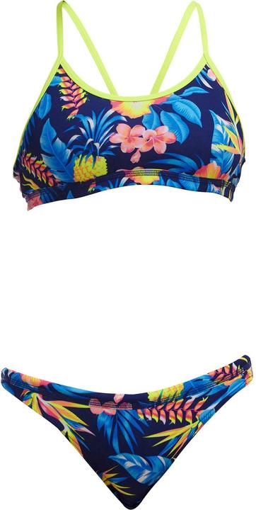 Funkita Girl's Racerback Two Piece In Bloom