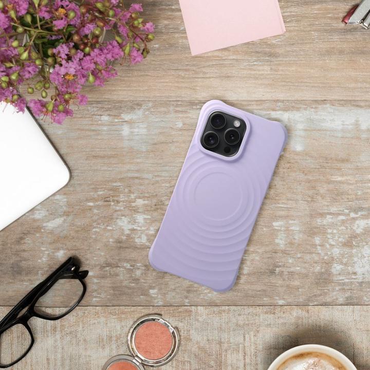 Produktbild OEM Back panel cover Silicone Zephyr Mag Cover compatible with MagSafe do IPHONE 14 PRO lilac (Apple iPhone 14 Pro)