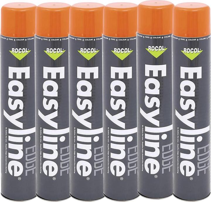Produktbild Brady Easyline-Farbsprühdose, Orange, permanent (6 Sprühdosen/Packg.)